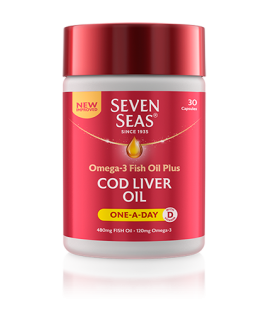 Seven Seas Pure Cod Liver Oil 120 capsules Buy Online in Pakistan on Manmohni