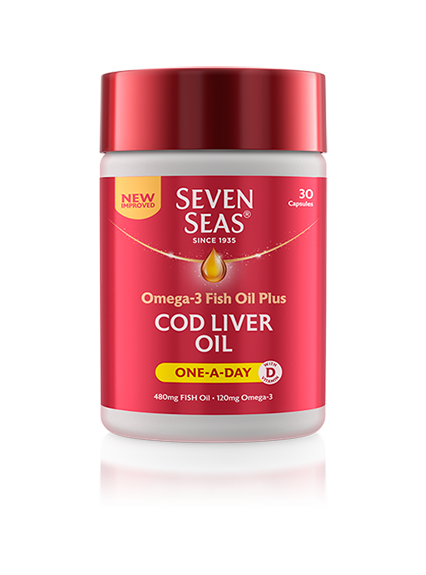 Seven Seas Pure Cod Liver Oil 120 capsules Buy Online in Pakistan on Manmohni