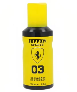 Ferrari Sports 03 Deodorant Body Spray 150 ML Buy Online in Pakistan on Manmohni