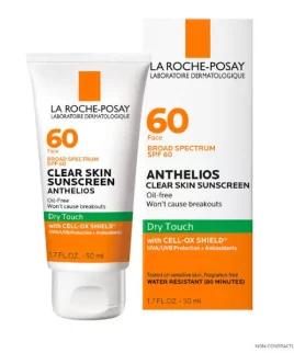 La Roche Posay Anthelios Clear Skin oil Free Dry Touch Sunscreen Spf 60 50ml Buy Online in Pakistan on Manmohni