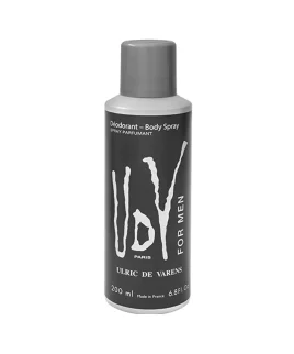 UDV Men Grey Body Spray 200ml buy online in Pakistan on Manmohni